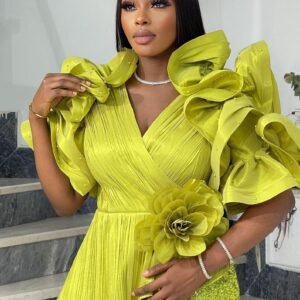 Statement Ruffle Wedding Guest Dress